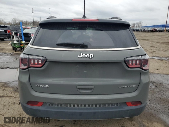 2023 Jeep Compass Limited with VIN 3C4NJDCN6PT561222, listed as a Copart auction lot 80028534 with 24,002 mi miles and Salvage Title. Bid and sale history available at carsss.com. Image 6.