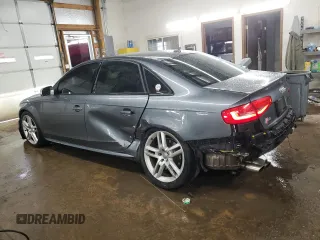 2014 Audi S4 Premium Plus with VIN WAUBGAFL8EA114919, listed as a Copart auction lot 50768455 with 113,354 mi miles and Salvage Title. Bid and sale history available at carsss.com. Image 2.