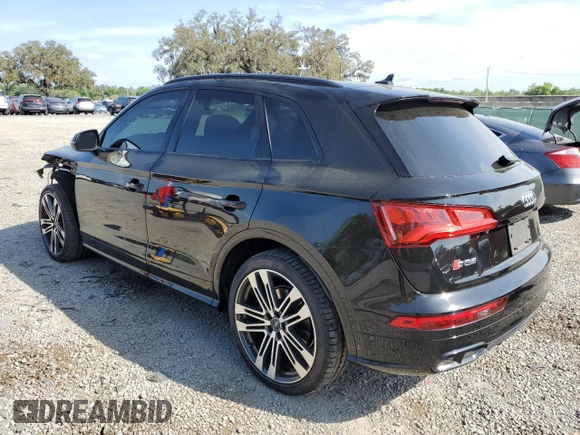 2020 Audi SQ5 Prestige with VIN WA1C4AFY5L2083058, listed as a Copart auction lot 46808964 with 40,100 mi miles and . Bid and sale history available at DreamBid. Image 2.