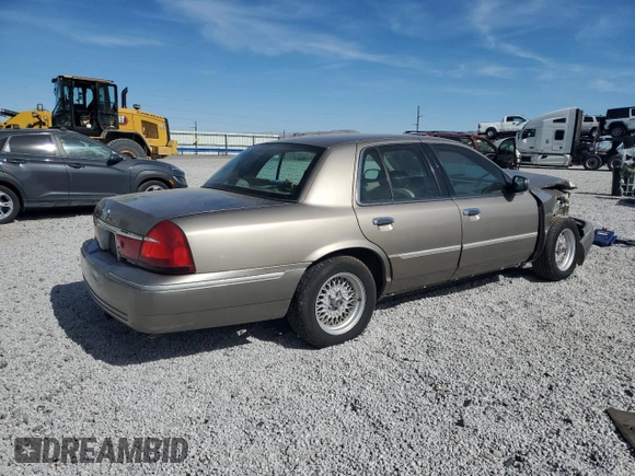 2002 Mercury Grand Marquis LS Premium with VIN 2MEFM75W42X656516, listed as a Copart auction lot 46897365 with 162,861 mi miles and Salvage Title. Bid and sale history available at DreamBid. Image 3.
