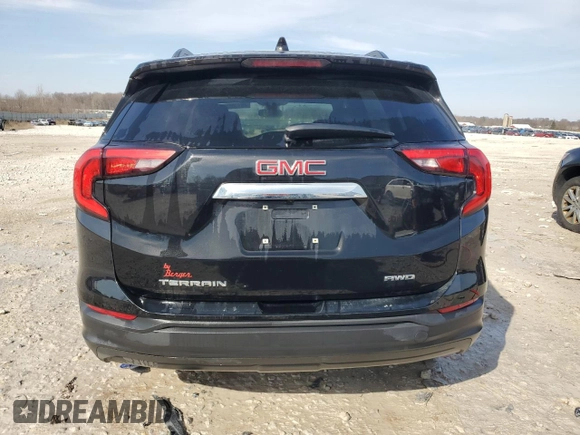 2021 GMC Terrain SLE with VIN 3GKALTEV0ML384070, listed as a Copart auction lot 48130625 with 74,113 mi miles and Clean title. Bid and sale history available at DreamBid. Image 6.