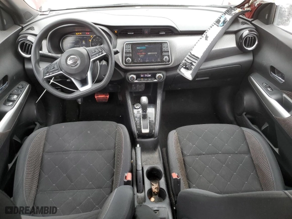 2020 Nissan Kicks SV with VIN 3N1CP5CV0LL514504, listed as a Copart auction lot 83325734 with 51,285 mi miles and Salvage Title. Bid and sale history available at carsss.com. Image 8.