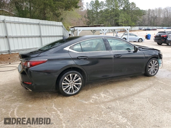 2021 Lexus ES with VIN 58ADZ1B18MU106444, listed as a Copart auction lot 49621115 with 72,766 mi miles and Clean Title. Bid and sale history available at carsss.com. Image 3.