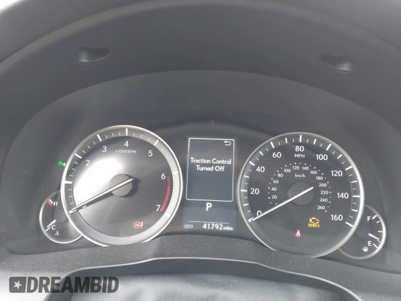 2018 Lexus ES with VIN 58ABK1GG4JU087587, listed as a IAAI auction lot 41869620 with 41,792 mi miles. Bid and sale history available at carsss.com. Image 7.