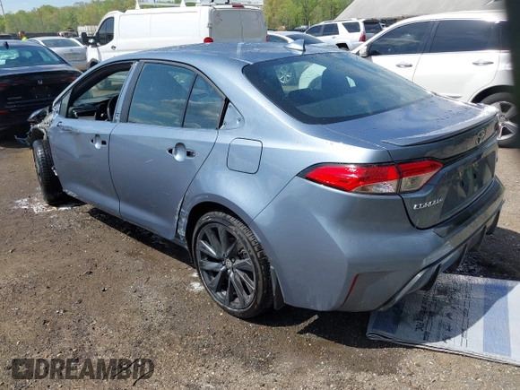 2023 Toyota Corolla SE with VIN 5YFS4MCE6PP160069, listed as a IAAI auction lot 42074098 with 7,245 mi miles and . Bid and sale history available at DreamBid. Image 3.