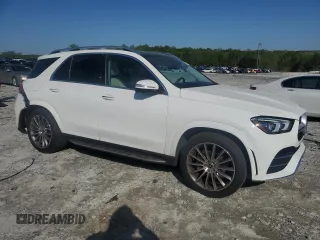 2021 Mercedes-Benz GLE 350 with VIN 4JGFB4JB9MA362951, listed as a Copart auction lot 52010995 with 44,988 mi miles and Salvage title. Bid and sale history available at DreamBid. Image 4.