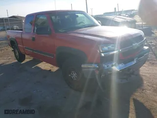 2003 Chevrolet Silverado 1500 LS with VIN 2GCEK19V531282018, listed as a IAAI auction lot 41774997 with 199,066 mi miles. Bid and sale history available at carsss.com. Image 1.