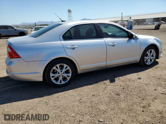 2012 Ford Fusion SE with VIN 3FAHP0HAXCR365629, listed as a Copart auction lot 56528805 with 213,362 mi miles and Clean Title. Bid and sale history available at DreamBid. Image 3.