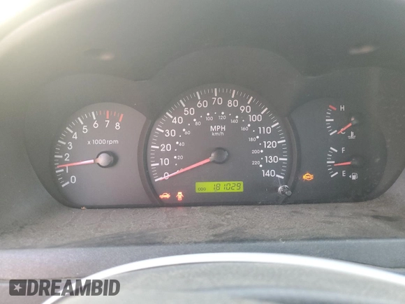 2006 Kia Spectra EX with VIN KNAFE121965262406, listed as a Copart auction lot 74614214 with 181,029 mi miles and Salvage Title. Bid and sale history available at carsss.com. Image 9.
