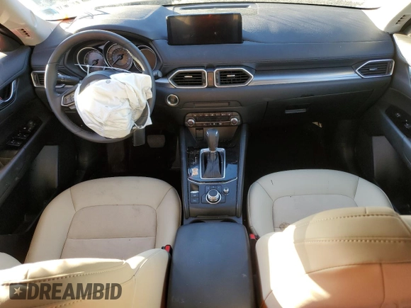 2023 Mazda CX-5 S Select with VIN JM3KFBBM1P0252294, listed as a Copart auction lot 84537504 with 27,206 mi miles and Salvage Title. Bid and sale history available at DreamBid. Image 8.