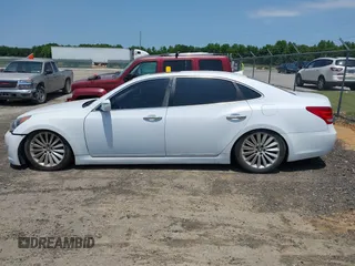 2014 Hyundai Equus Signature z VIN KMHGH4JHXEU087162, wystawiony jako IAAI lot #42318205 z przebiegiem 83 352 mil mil oraz . Historia ofert i sprzedaży dostępna na DreamBid. Obrazek 15.