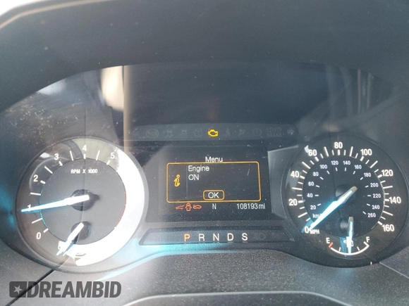 2016 Ford Edge SE with VIN 2FMPK4G91GBB73311, listed as a Copart auction lot 56574485 with 108,193 mi miles and Salvage title. Bid and sale history available at DreamBid. Image 9.