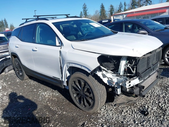 2020 GMC Terrain SLT z VIN 3GKALVEX0LL175567, wystawiony jako IAAI lot #41423772 z przebiegiem 39 742 mil mil oraz . Historia ofert i sprzedaży dostępna na DreamBid. Obrazek 1.