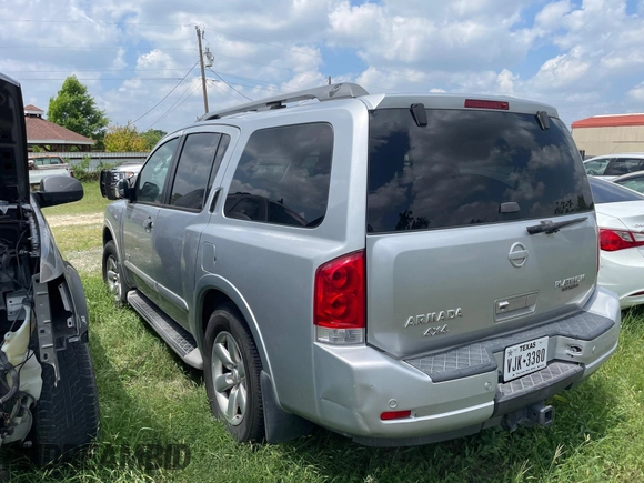 2009 Nissan Armada LE z VIN 5N1BA08C29N602446, wystawiony jako IAAI lot #42312601 z przebiegiem Nie podano mil oraz . Historia ofert i sprzedaży dostępna na DreamBid. Obrazek 3.