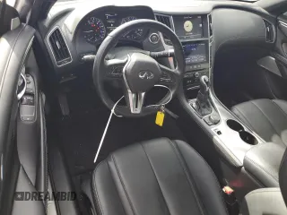 2019 Infiniti Q60 3.0t LUXE with VIN JN1EV7EK7KM231745, listed as a Copart auction lot 51437115 with 15,002 mi miles and Salvage Title. Bid and sale history available at carsss.com. Image 8.