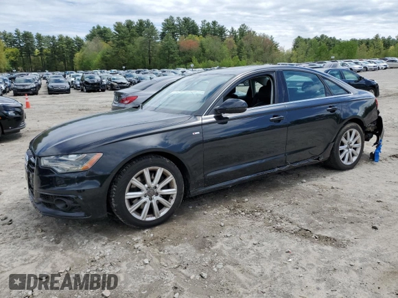 2014 Audi A6 Prestige with VIN WAUHMAFC0EN046966, listed as a Copart auction lot 56221765 with 112,042 mi miles and Clean title. Bid and sale history available at DreamBid. Image 1.