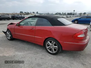 2007 Mercedes-Benz CLK 350 z VIN WDBTK56F07F215254, wystawiony jako Copart lot #58796725 z przebiegiem 191 246 mil mil oraz Szkoda całkowita • Salvage title. Historia ofert i sprzedaży dostępna na DreamBid. Obrazek 2.