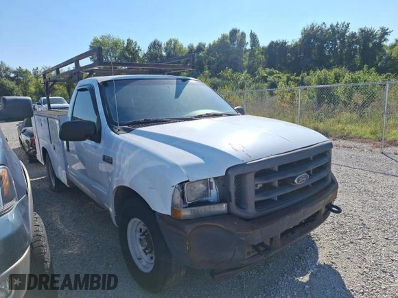 2004 Ford F-250 with VIN 1FDNF20L54EA09078, listed as a Copart auction lot 75739824 with 446,645 mi miles and Clean title. Bid and sale history available at DreamBid. Image 1.