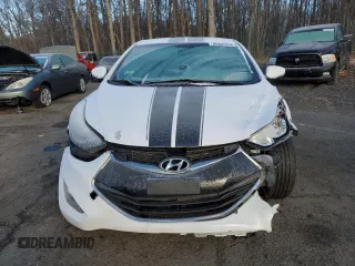 2014 Hyundai Elantra Coupe with VIN KMHDH6AH0EU028586, listed as a Copart auction lot 86395934 with 110,738 mi miles and Salvage Title. Bid and sale history available at carsss.com. Image 5.
