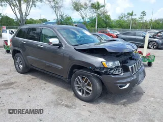 2020 Jeep Grand Cherokee Limited with VIN 1C4RJEBG1LC265105, listed as a IAAI auction lot 42485989 with 130,726 mi miles and . Bid and sale history available at DreamBid. Image 1.