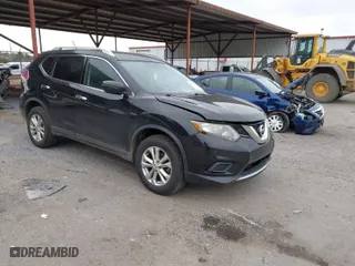 2016 Nissan Rogue S with VIN KNMAT2MV5GP730789, listed as a IAAI auction lot 41373894 with 190,428 mi miles. Bid and sale history available at carsss.com. Image 1.