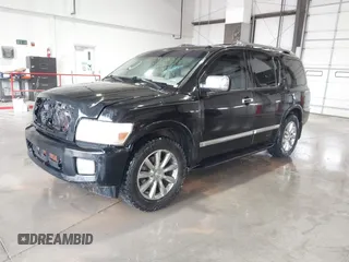 2008 Infiniti QX56 with VIN 5N3AA08C38N912820, listed as a IAAI auction lot 41659744 with 271,005 mi miles. Bid and sale history available at carsss.com. Image 2.