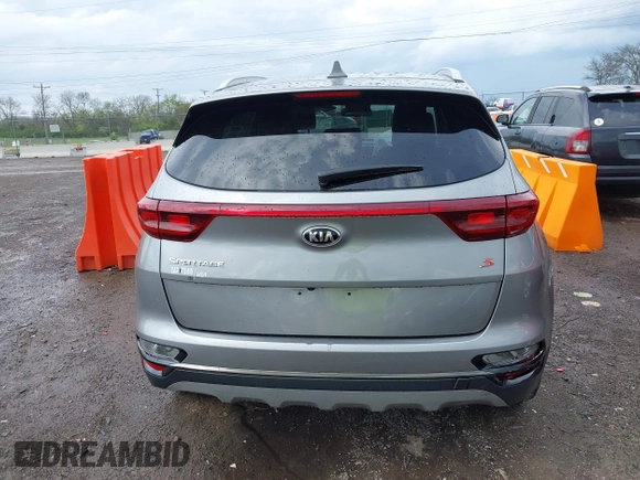 2020 Kia Sportage S with VIN KNDP6CAC9L7703731, listed as a IAAI auction lot 41951027 with 76,771 mi miles. Bid and sale history available at carsss.com. Image 16.