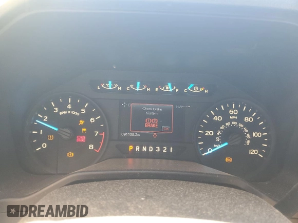 2016 Ford F-150 XL with VIN 1FTMF1C82GFB40906, listed as a Copart auction lot 47733175 with 91,155 mi miles and Salvage Title. Bid and sale history available at carsss.com. Image 9.
