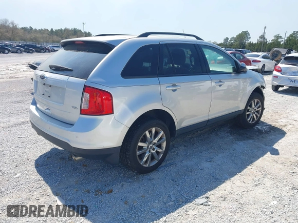 2013 Ford Edge SEL with VIN 2FMDK3JC8DBE36679, listed as a IAAI auction lot 41818519 with 106,619 mi miles. Bid and sale history available at carsss.com. Image 4.