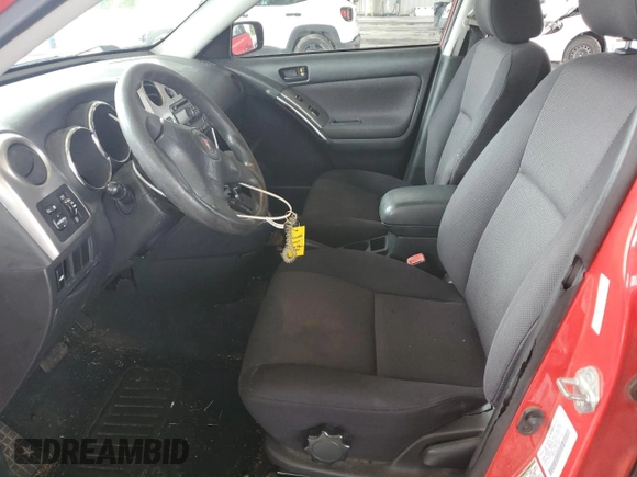 2004 Pontiac Vibe with VIN 5Y2SL62824Z435562, listed as a Copart auction lot 70525344 with 206,275 mi miles and Salvage Title. Bid and sale history available at carsss.com. Image 7.