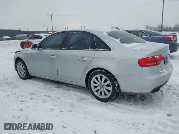 2012 Audi A4 2.0T Premium with VIN WAUAFAFL4CA119840, listed as a IAAI auction lot 41401233 with 75,545 mi miles. Bid and sale history available at carsss.com. Image 3.