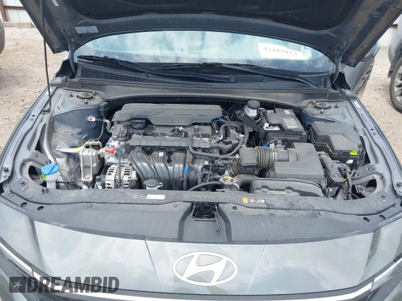 2024 Hyundai Elantra SEL with VIN KMHLM4DG9RU787905, listed as a IAAI auction lot 42157913 with 23,122 mi miles. Bid and sale history available at carsss.com. Image 10.