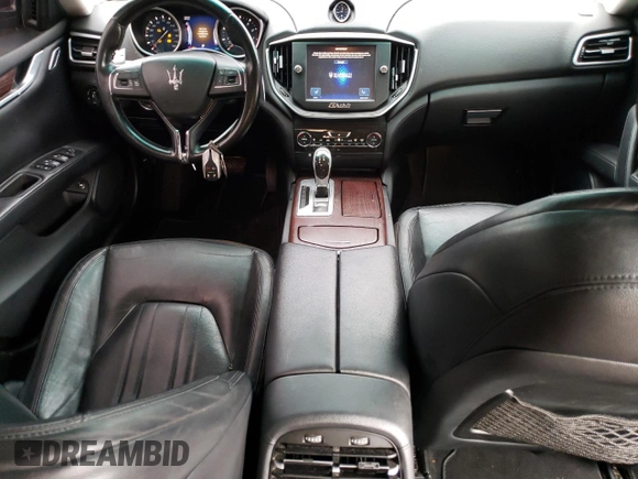2015 Maserati Ghibli S Q4 with VIN ZAM57RTA3F1151696, listed as a Copart auction lot 43382714 with 84,829 mi miles. Bid and sale history available at carsss.com. Image 8.