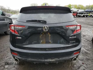 2021 Acura RDX w/A-Spec Package with VIN 5J8TC2H61ML008672, listed as a Copart auction lot 47183693 with 0 mi miles. Bid and sale history available at carsss.com. Image 6.