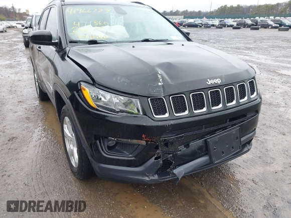 2021 Jeep Compass Altitude with VIN 3C4NJDBB1MT540491, listed as a IAAI auction lot 41966779 with 47,246 mi miles and . Bid and sale history available at DreamBid. Image 6.