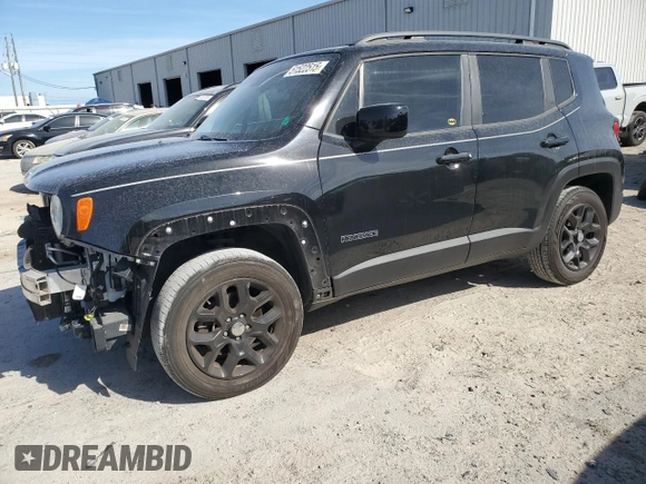 2017 Jeep Renegade Latitude z VIN ZACCJBBB2HPG58364, wystawiony jako Copart lot #51522515 z przebiegiem 115 618 mil mil oraz Szkody całkowita. Historia ofert i sprzedaży dostępna na DreamBid. Obrazek 1.