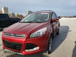 2015 Ford Escape Titanium with VIN 1FMCU9J99FUC64012, listed as a Copart auction lot 41881695 with 110,899 mi miles and Salvage Title. Bid and sale history available at DreamBid. Image 12.
