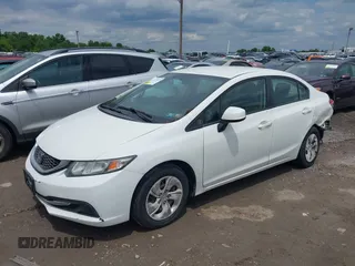 2013 Honda Civic LX with VIN 2HGFB2F52DH515815, listed as a IAAI auction lot 42379435 with 242,268 mi miles and . Bid and sale history available at DreamBid. Image 2.