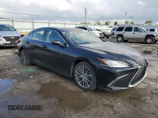 2022 Lexus ES 250 with VIN 58AD11D18NU008987, listed as a Copart auction lot 55146525 with 241,833 mi miles and Salvage title. Bid and sale history available at DreamBid. Image 4.