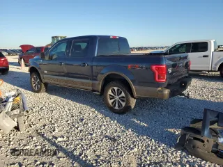 2015 Ford F-150 XLT with VIN 1FTEW1EF1FFC52983, listed as a Copart auction lot 53842575 with 94,526 mi miles and Salvage Title. Bid and sale history available at carsss.com. Image 2.