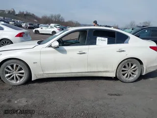 2017 Infiniti Q50 3.0t Premium with VIN JN1EV7AR7HM840457, listed as a IAAI auction lot 41706462 with 98,371 mi miles. Bid and sale history available at carsss.com. Image 14.