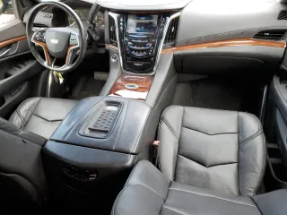 2015 Cadillac Escalade Premium with VIN 1GYS4NKJ5FR650621, listed as a Copart auction lot 66966264 with 141,517 mi miles and Salvage Title. Bid and sale history available at carsss.com. Image 8.