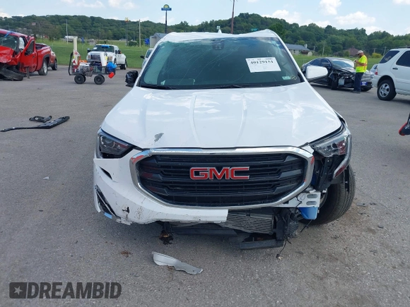 2021 GMC Terrain SLE with VIN 3GKALTEV6ML374255, listed as a IAAI auction lot 40129151 with 87,540 mi miles and . Bid and sale history available at carsss.com. Image 13.
