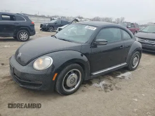 2012 Volkswagen Beetle with VIN 3VWHX7ATXCM659007, listed as a Copart auction lot 45007515 with 64,999 mi miles and Clean Title. Bid and sale history available at DreamBid. Image 1.