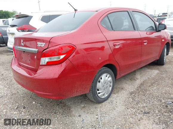 2017 Mitsubishi Mirage ES with VIN ML32F3FJ4HHF08080, listed as a IAAI auction lot 42182294 with 61,709 mi miles and . Bid and sale history available at DreamBid. Image 4.