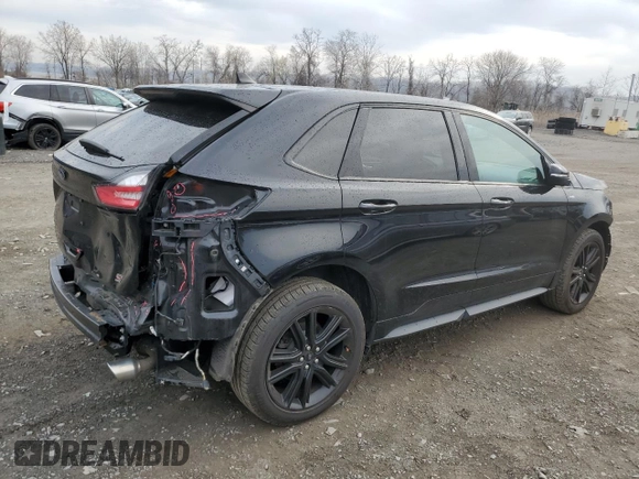 2020 Ford Edge SEL with VIN 2FMPK4J9XLBB32789, listed as a Copart auction lot 52377505 with 96,757 mi miles and Non repairable. Bid and sale history available at DreamBid. Image 3.