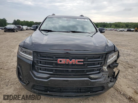 2022 GMC Acadia SLT with VIN 1GKKNMLS1NZ112912, listed as a Copart auction lot 54894185 with 62,706 mi miles and Salvage title. Bid and sale history available at DreamBid. Image 5.