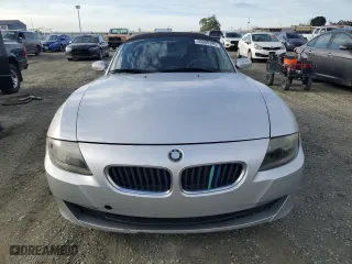 2007 BMW Z4 3.0i with VIN 4USBU33527LW73168, listed as a Copart auction lot 50080395 with 147,040 mi miles and Salvage Title. Bid and sale history available at carsss.com. Image 5.