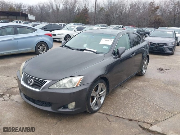 2010 Lexus IS 250 with VIN JTHBF5C25A5120963, listed as a IAAI auction lot 41535633 with 189,887 mi miles. Bid and sale history available at carsss.com. Image 2.