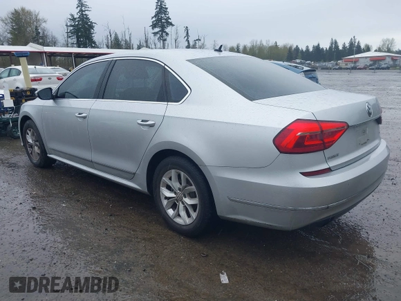 2016 Volkswagen Passat 1.8T S with VIN 1VWAT7A36GC050730, listed as a IAAI auction lot 41980031 with 134,080 mi miles. Bid and sale history available at carsss.com. Image 3.